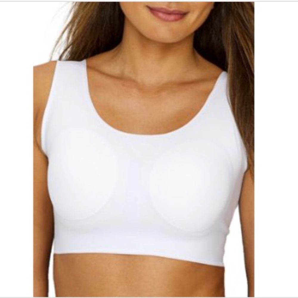Bali Comfort Revolution EasyLite Wireless Bra White